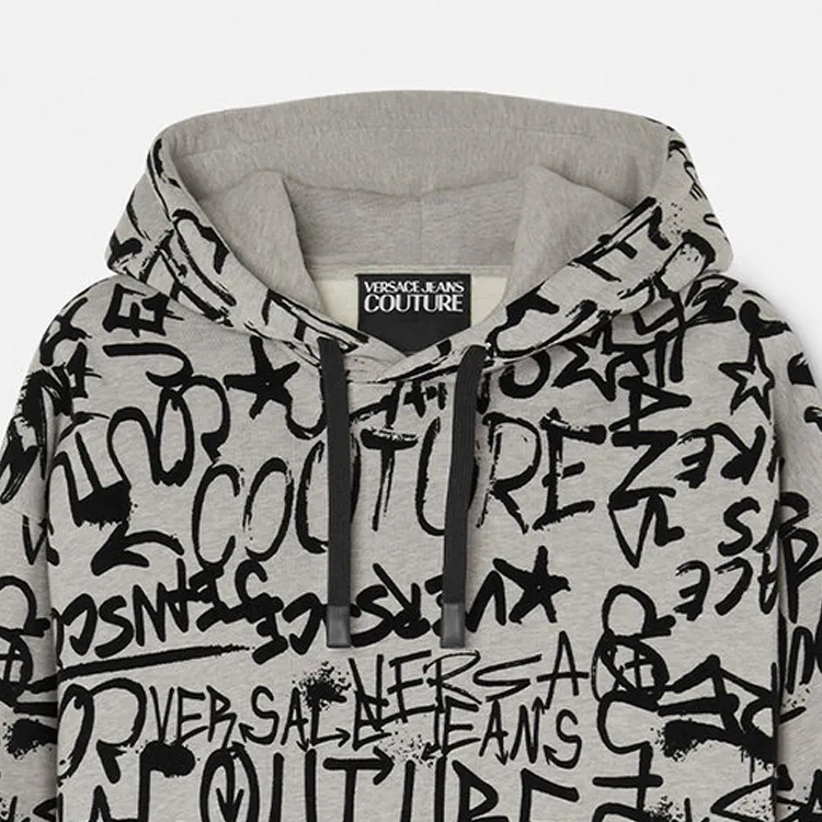 VERSACE JEANS COUTURE Sweatshirt Men's Gray-4