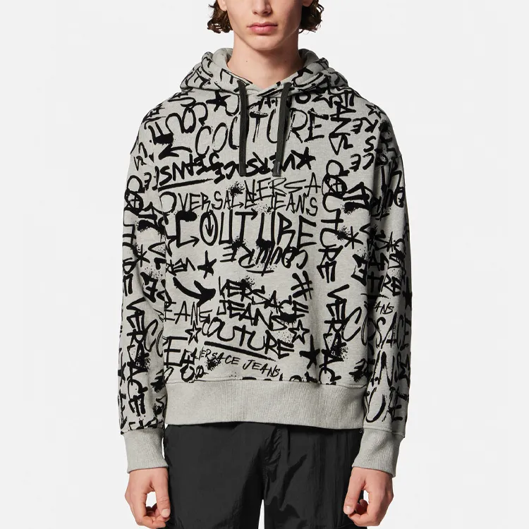 VERSACE JEANS COUTURE Sweatshirt Men's Gray-2