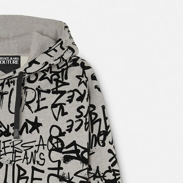 VERSACE JEANS COUTURE Sweatshirt Men's Gray-5
