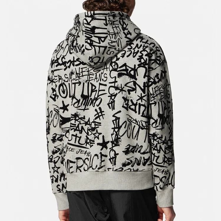 VERSACE JEANS COUTURE Sweatshirt Men's Gray-3