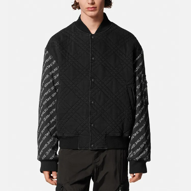 VERSACE JEANS COUTURE Puffer Jacket Men's Black-2