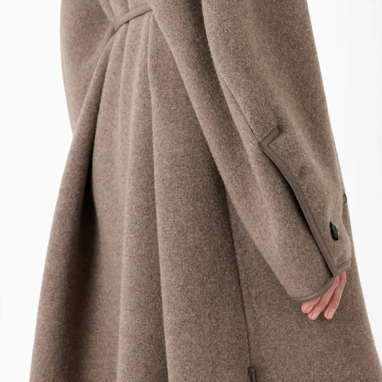 GIORGIO ARMANI Coats Women's Dove Gray-4