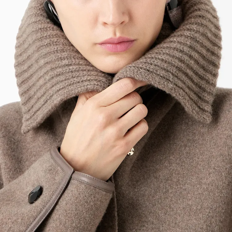 GIORGIO ARMANI Coats Women's Dove Gray-5