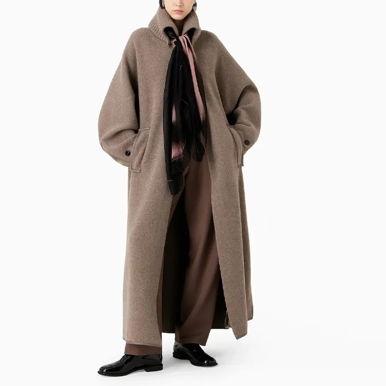 GIORGIO ARMANI Coats Women's Dove Gray-1