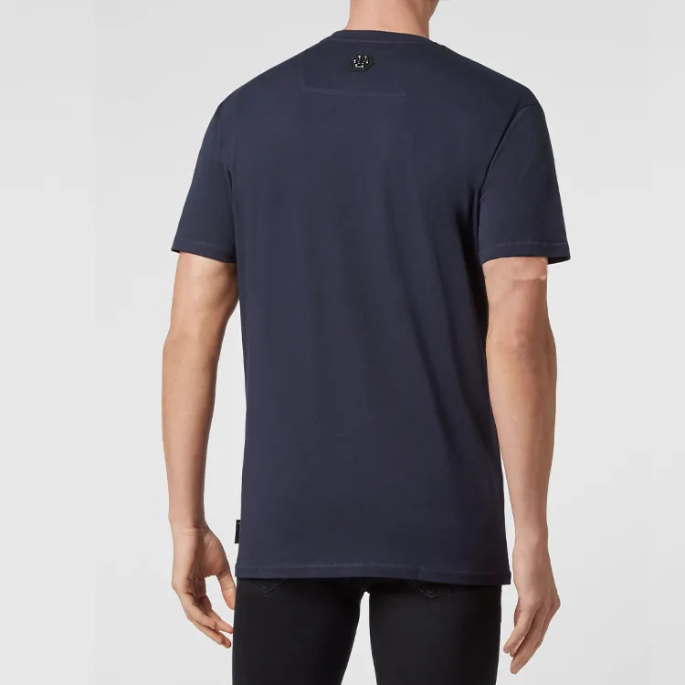 PHILIPP PLEIN Logo print Short sleeved T shirt-10