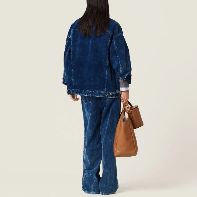 MIU MIU Denim Jacket Women's Indigo-2
