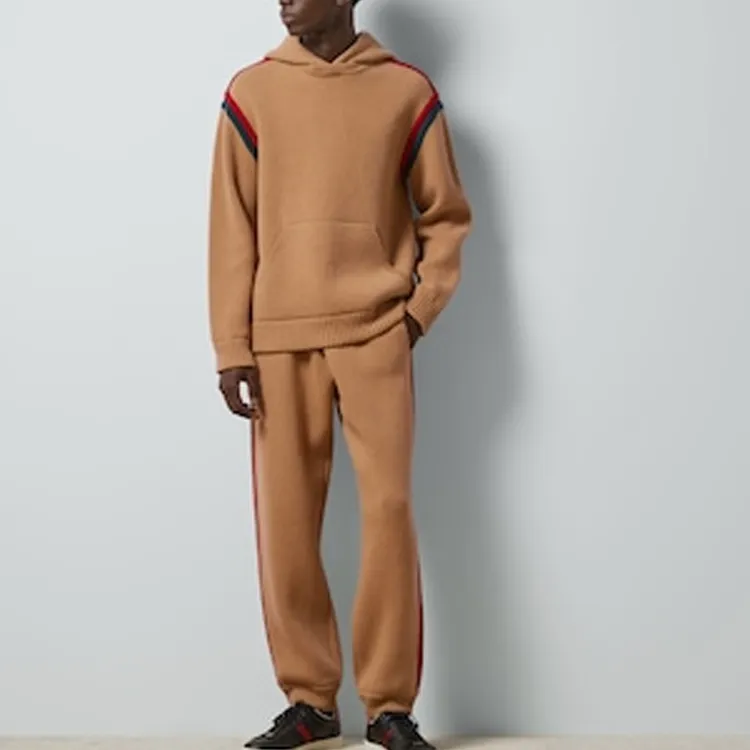 GUCCI SS24 Casual Pants Men's Khaki-1