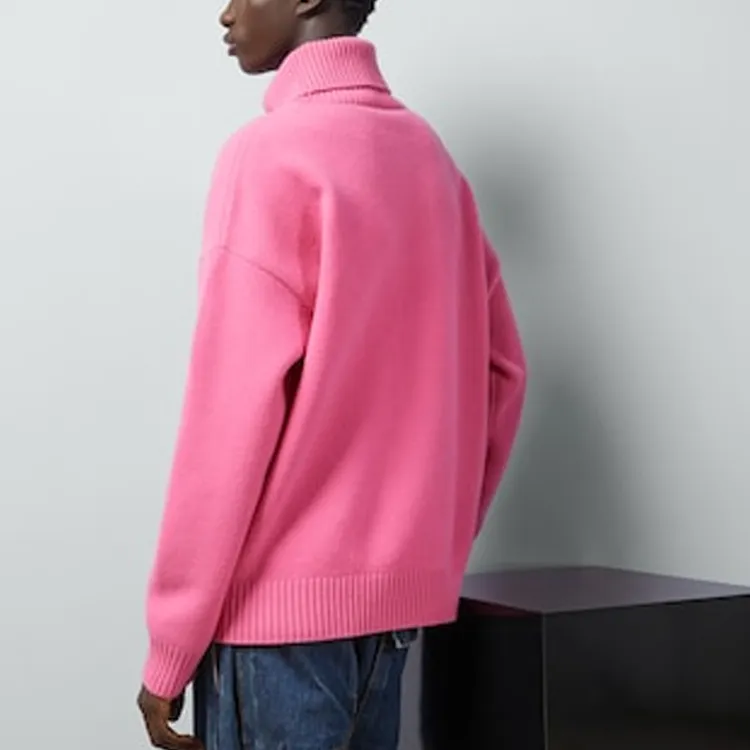GUCCI Logo Tag Turtleneck Sweater-2