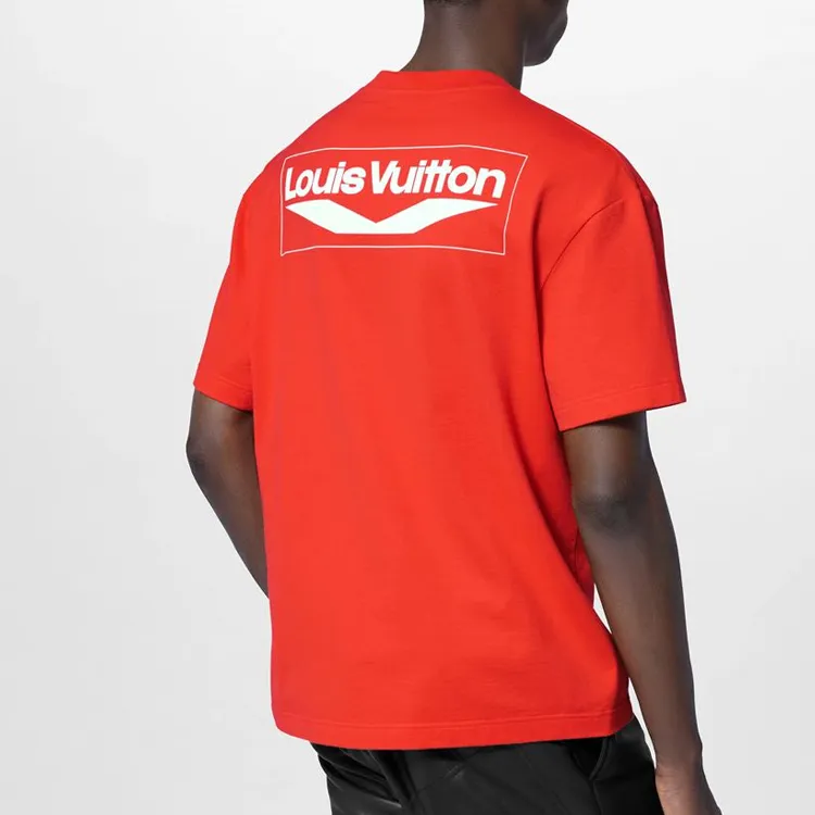 LOUIS VUITTON FW23 T Shirt Men's Orange-3