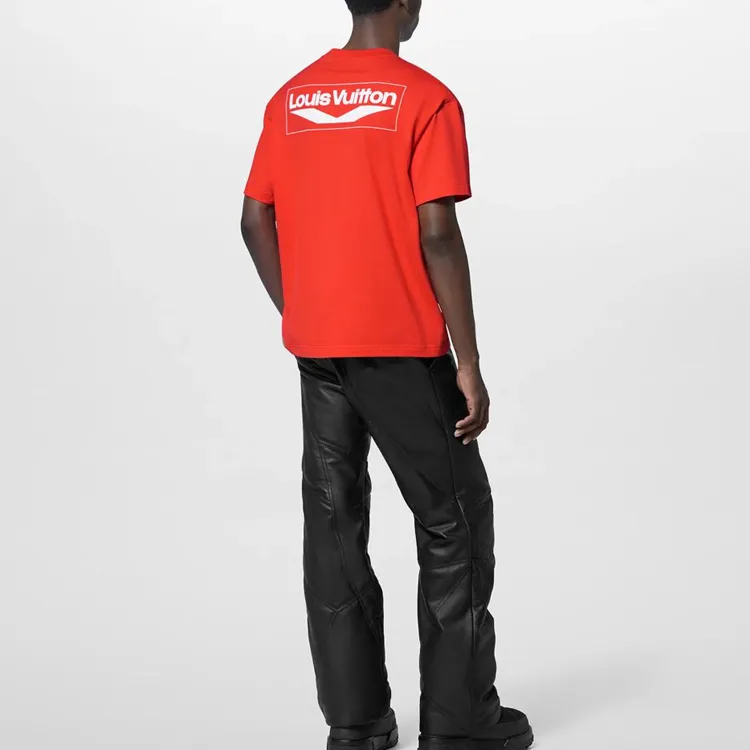 LOUIS VUITTON FW23 T Shirt Men's Orange-2