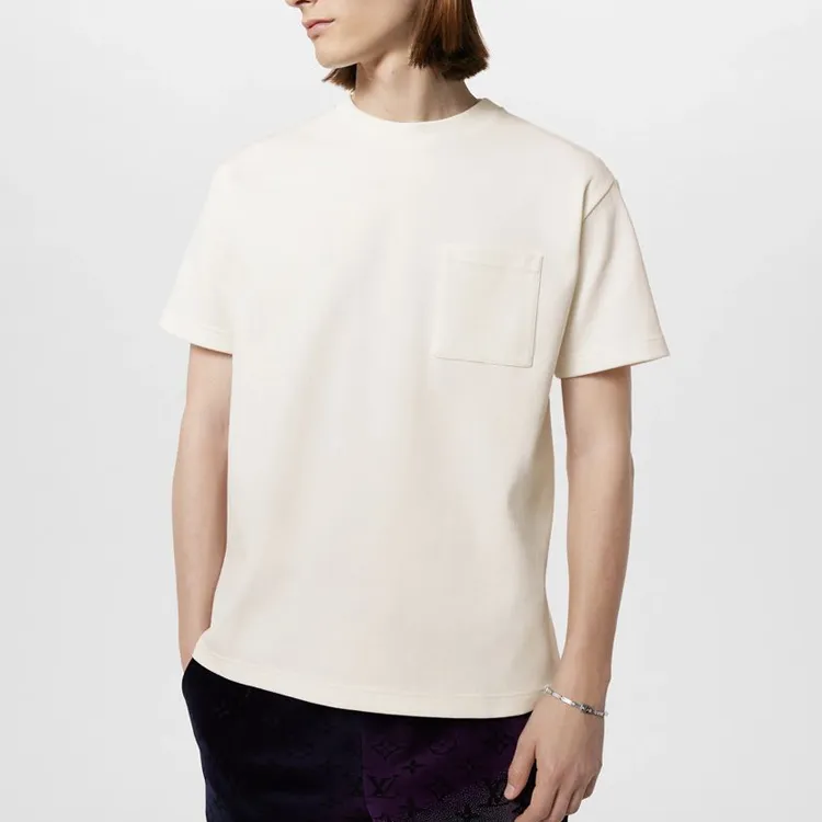 LOUIS VUITTON 1AFBAR Pique Cotton T Shirt-1