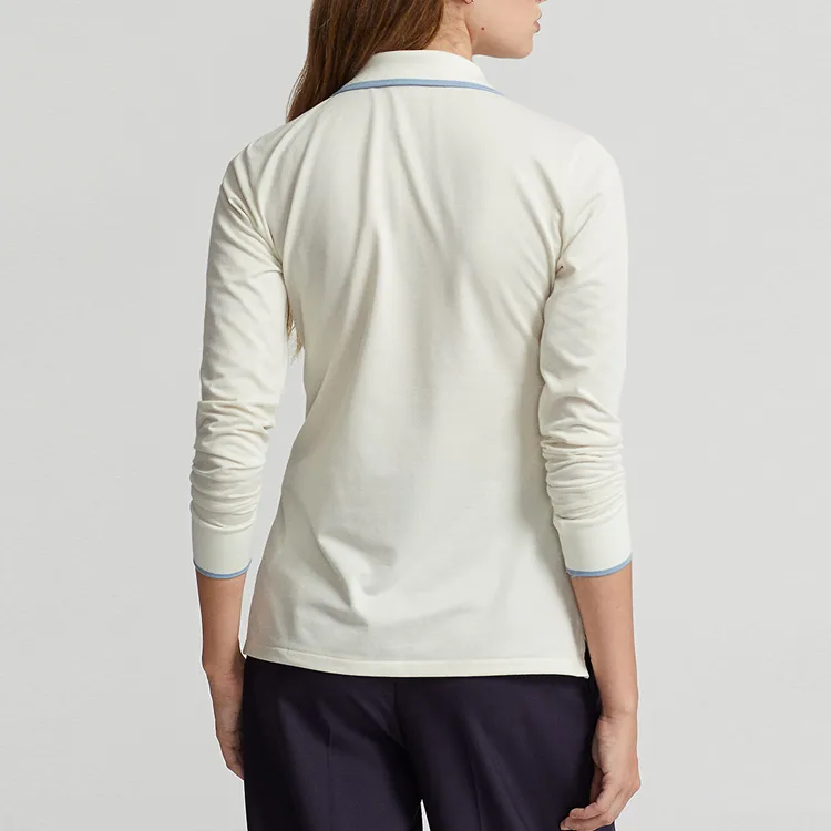 Polo Ralph Lauren FW23 Polo Shirt Women's White-3