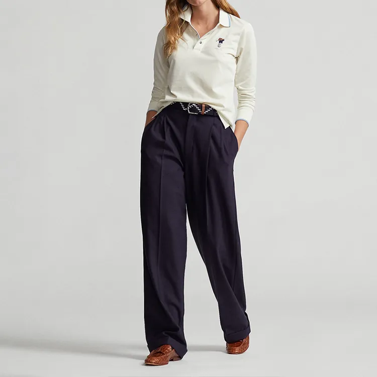 Polo Ralph Lauren FW23 Polo Shirt Women's White-2