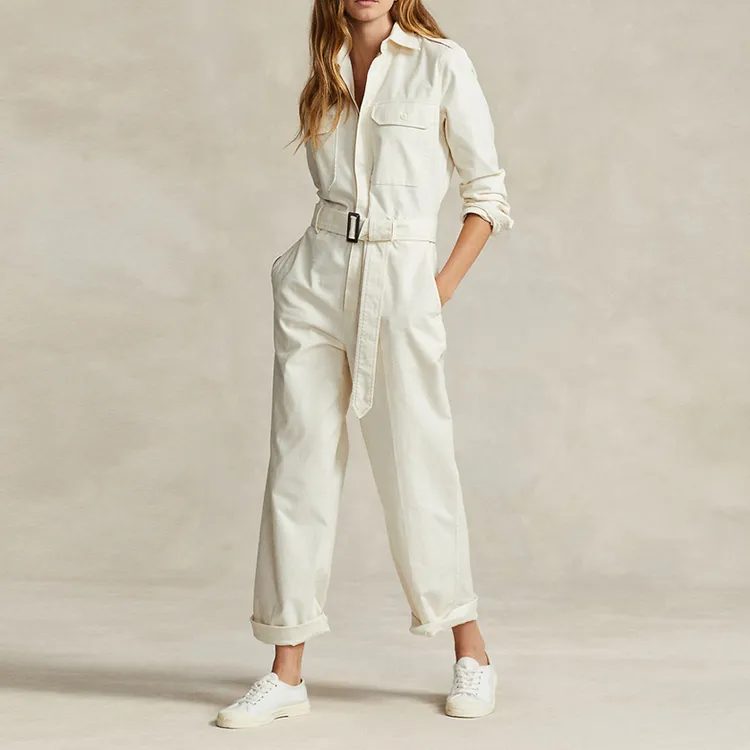 Polo Ralph Lauren FW23 Jumpsuit Women's White-1