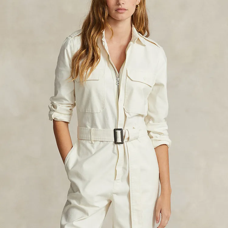 Polo Ralph Lauren FW23 Jumpsuit Women's White-3