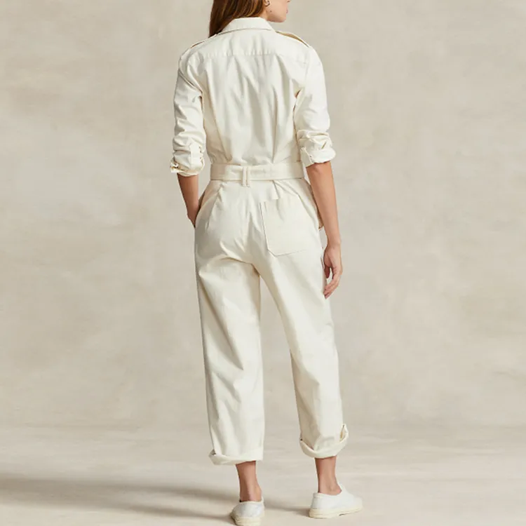 Polo Ralph Lauren FW23 Jumpsuit Women's White-2