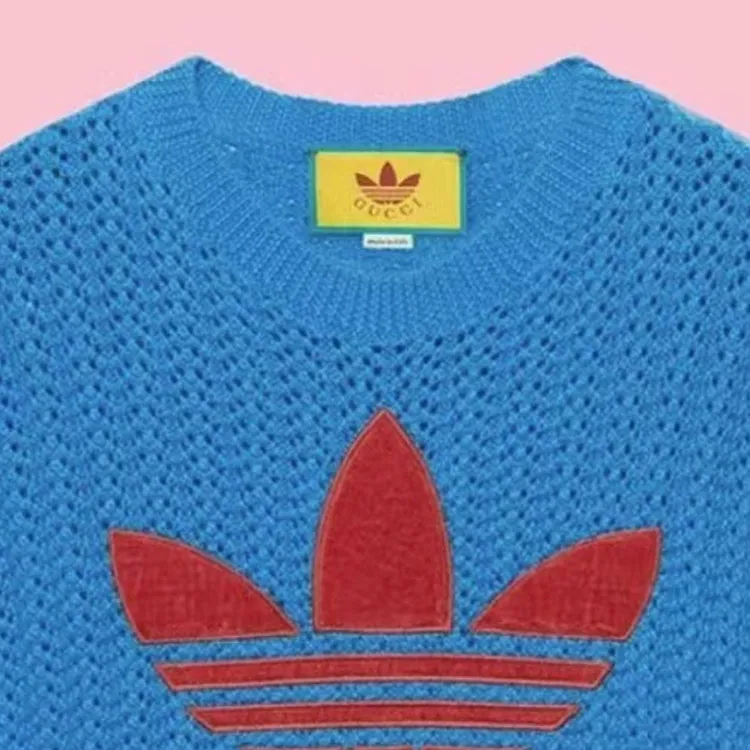 GUCCI x Adidas Sweater Men's Blue-2