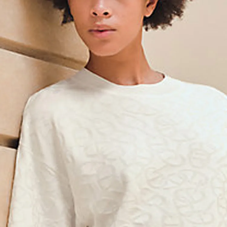 HERMES Knitwear Women's Gray White-2