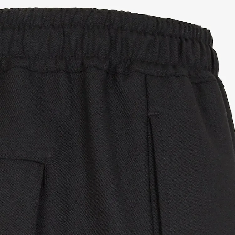 FENDI Casual Pants Men Black-4