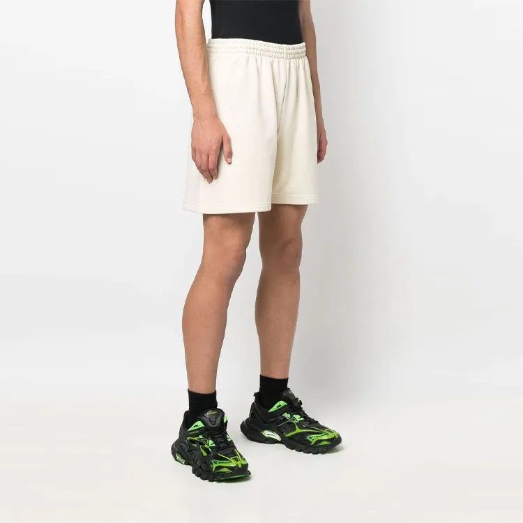 Balenciaga Political Campaign Casual Shorts Regular Fit Men's Ecru-4