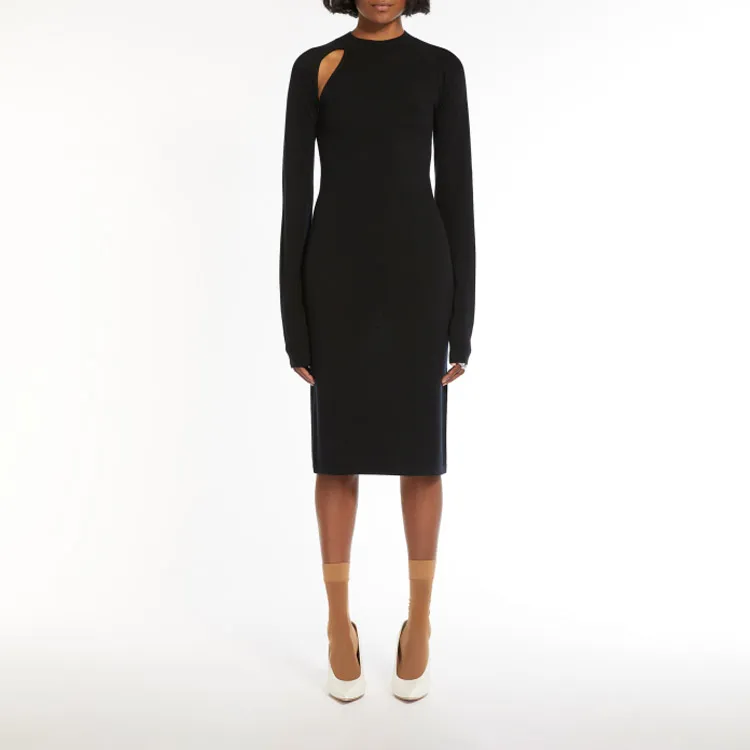 SportMax Cut Out detail Dress-1