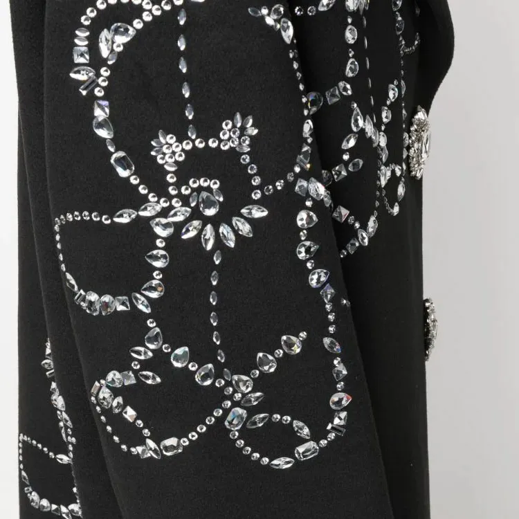 PHILIPP PLEIN Castoni Teddy Bear Oversized Coat-4