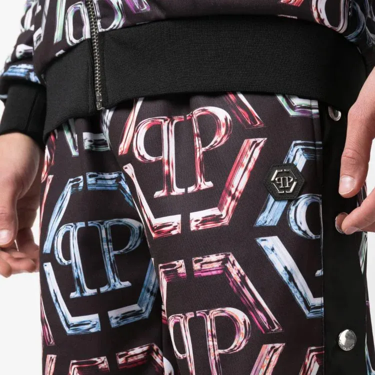 PHILIPP PLEIN All Over Printed Zip Up Tracksuit-5