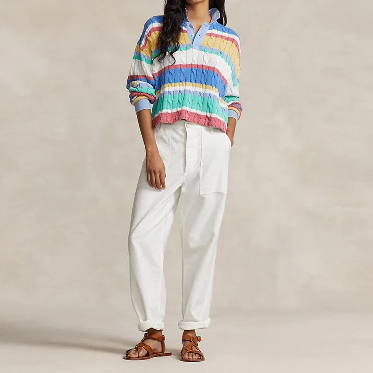 Polo Ralph Lauren SS24 Sweater Women's Multicolor-1