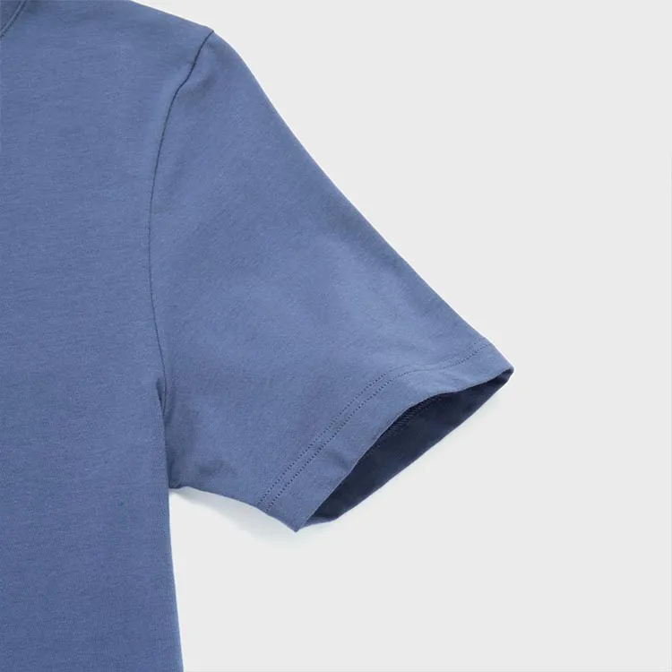 EMPORIO ARMANI Short Sleeved Dress Women's Blue-3