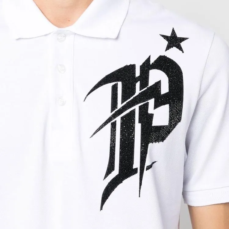 PHILIPP PLEIN Polo Shirt Men's White-4