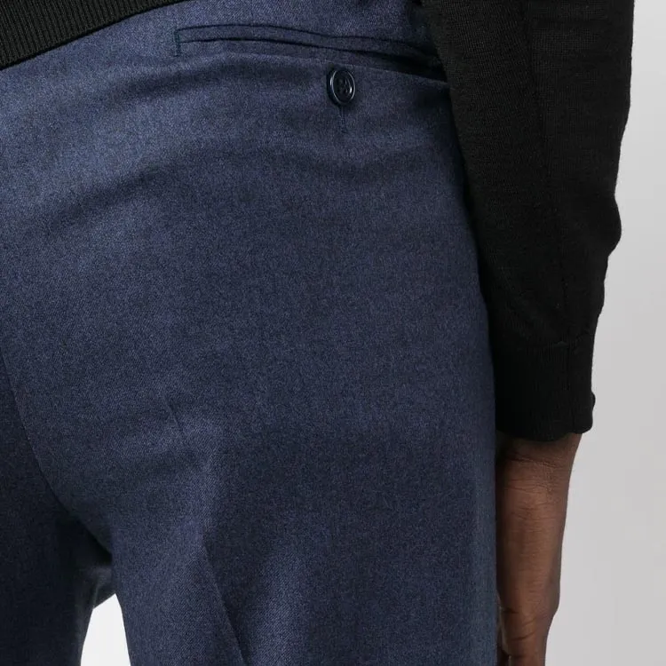 Canali Suit Trousers Men Blue-4