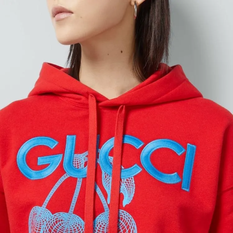 GUCCI FW23 Sweatshirt Women's Red-4
