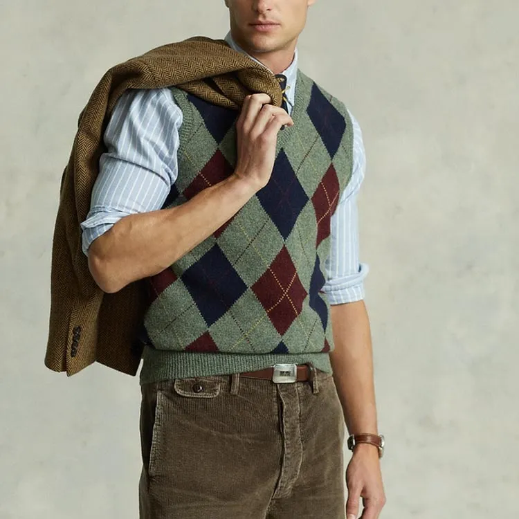 Polo Ralph Lauren Vest Men's Multicolor-2