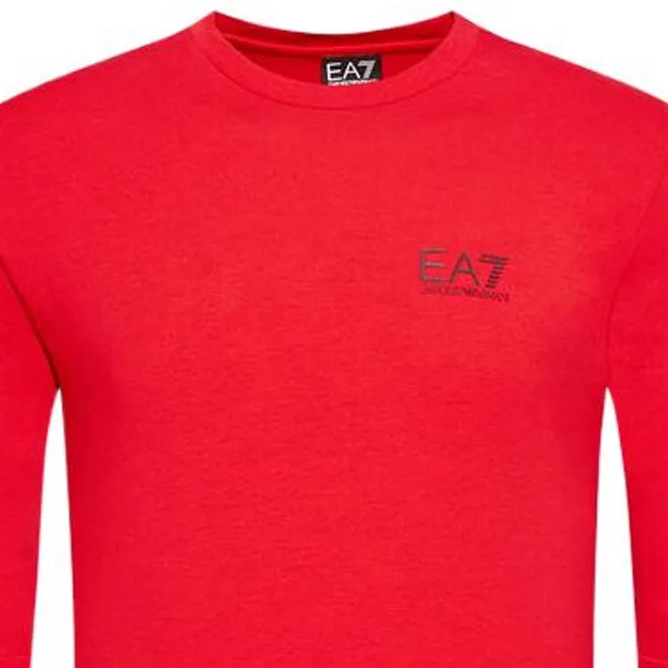 EMPORIO ARMANI EA7 Sweatshirts Men Red-5