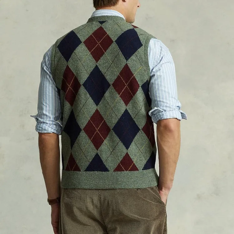 Polo Ralph Lauren Vest Men's Multicolor-3