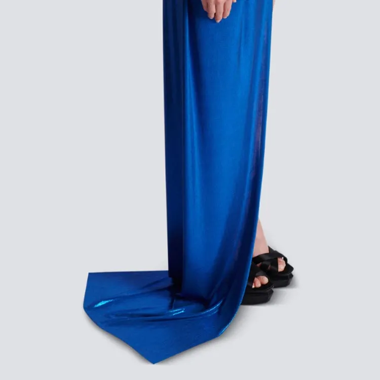 BALMAIN Long-Sleeved Dresses Women's Blue-5