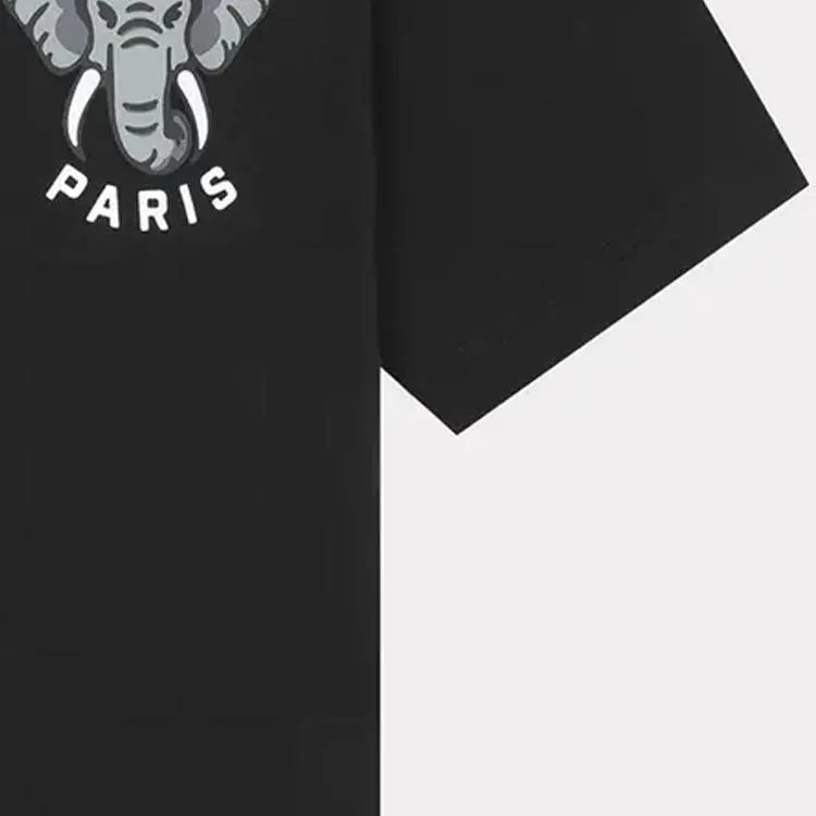 KENZO Elephant Printed Crewneck T Shirt-4