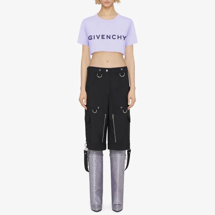 GIVENCHY SS24 T-Shirt Women's Purple-1