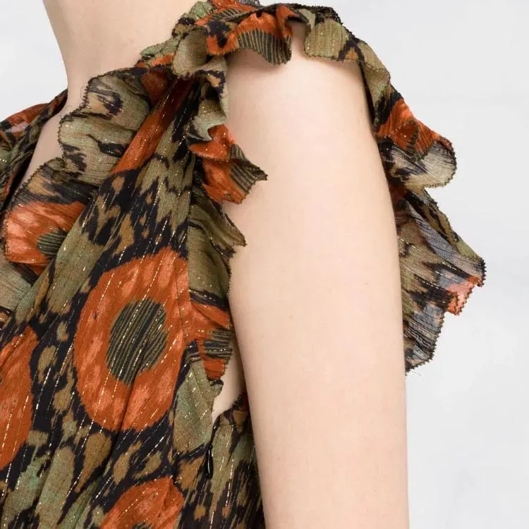 Ulla Johnson Naiya Abstract print Dress-4