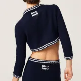 miu miu leopard print wool and mohair minidress