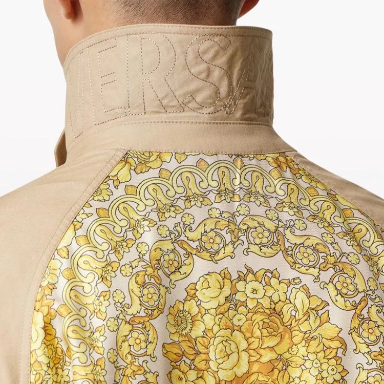 VERSACE Barocco Trench Coat-3