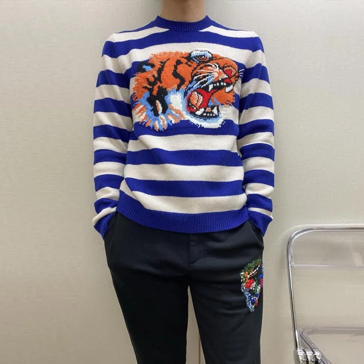 GUCCI Sweaters Men Blue-2