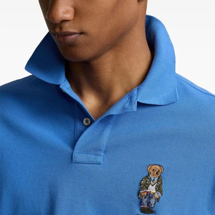 Polo Ralph Lauren Bear Embroidered Polo Shirt-4