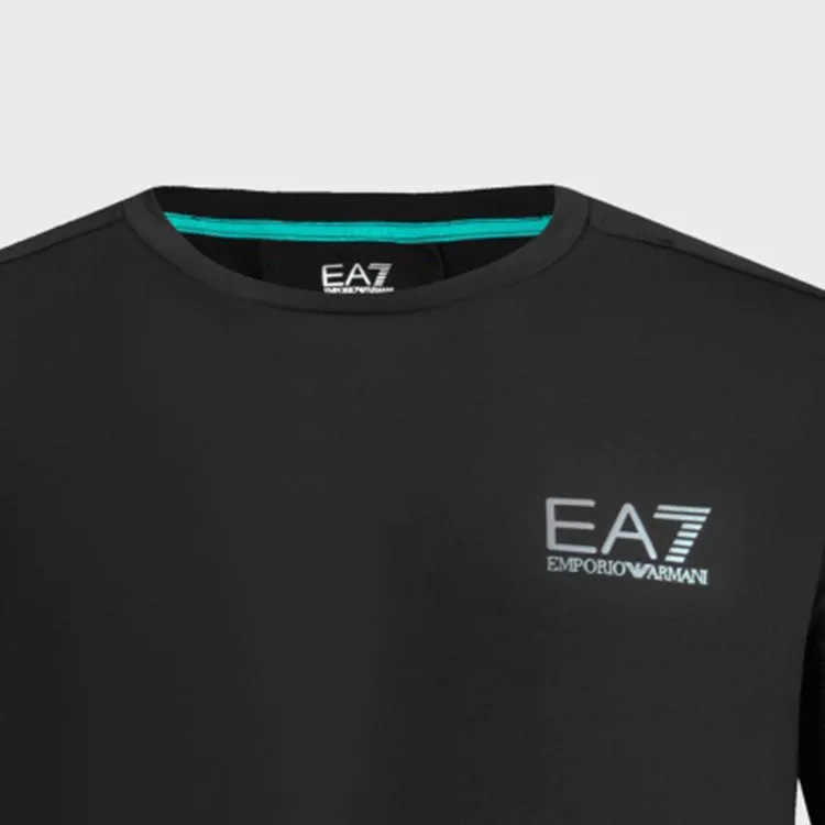 EMPORIO ARMANI EA7 SS24 T Shirt Men's Black-6
