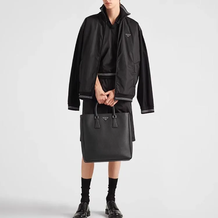 PRADA FW23 Polo Shirt Men's Black-3