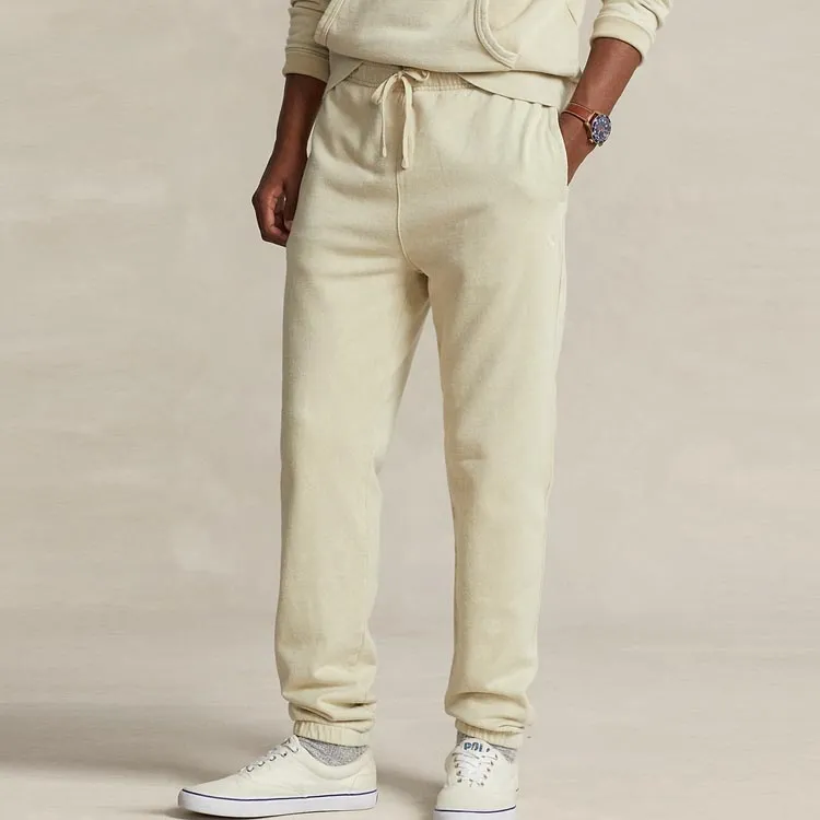 Polo Ralph Lauren SS24 Knitted Sweatpants Men's Spring Beige-3