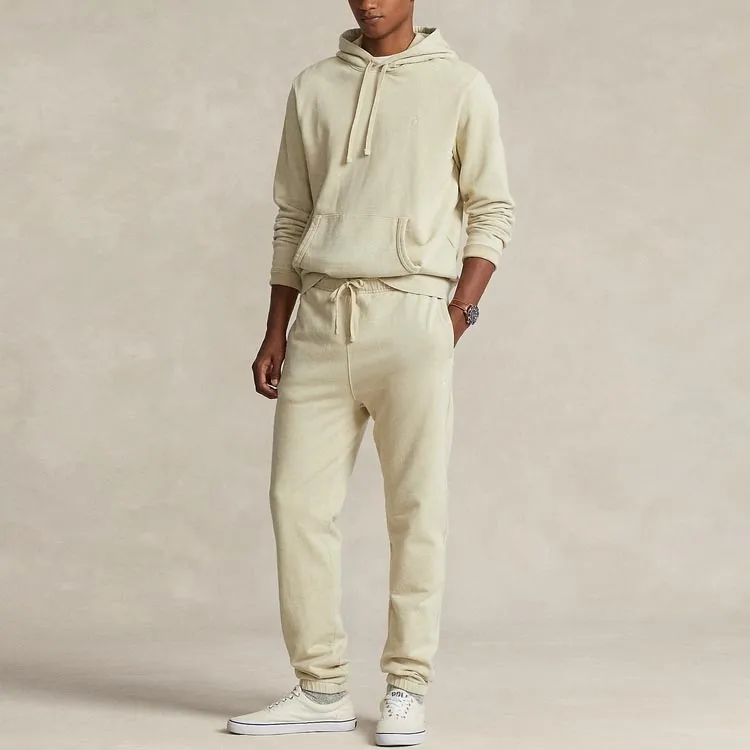 Polo Ralph Lauren SS24 Knitted Sweatpants Men's Spring Beige-1