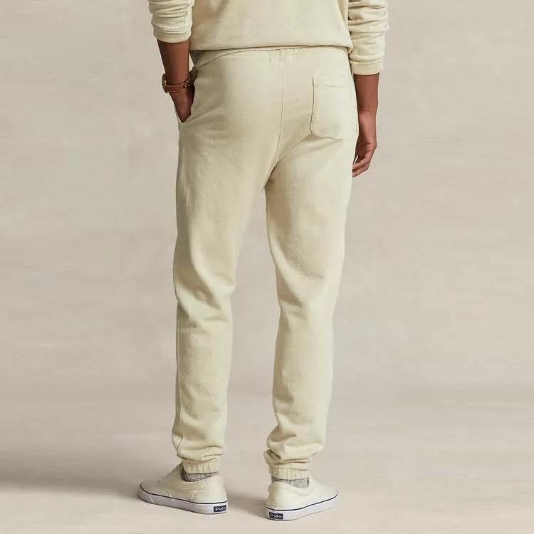 Polo Ralph Lauren SS24 Knitted Sweatpants Men's Spring Beige-4