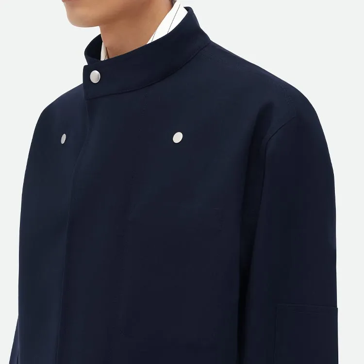Bottega Veneta SS24 Jackets & Coats Men's Marine Blue-4