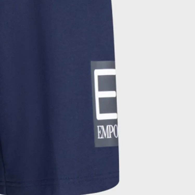 EMPORIO ARMANI EA7 SS24 Casual Shorts Men's Navy Blue-6